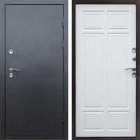 Входная дверь Termo Door Сибирь Антик серебро с терморазрывом Премиум лиственница