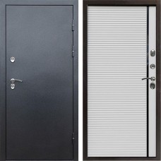 Входная дверь Termo Door Сибирь Антик серебро с терморазрывом Porte white