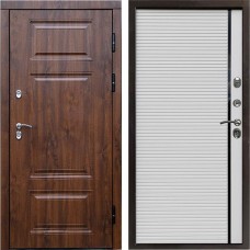 Входная дверь Termo Door Сибирь Термо ПРЕМИУМ Орех Porte white