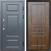 Входная дверь Termo Door Сибирь Термо ПРЕМИУМ Grey Классика Дуб