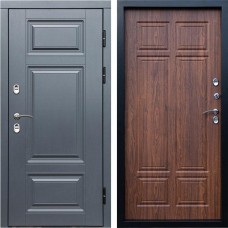 Входная дверь Termo Door Сибирь Термо ПРЕМИУМ Grey Премиум орех