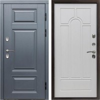 Входная дверь Termo Door Сибирь Термо ПРЕМИУМ Grey Арка лиственница