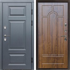 Входная дверь Termo Door Сибирь Термо ПРЕМИУМ Grey Арка дуб