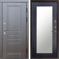 Входная дверь Termo Door Сибирь Термо ПРЕМИУМ Орегон Венге Зеркало триумф венге