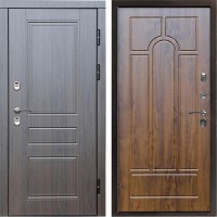 Входная дверь Termo Door Сибирь Термо ПРЕМИУМ Орегон Венге Арка дуб