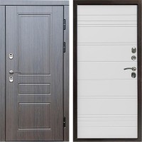 Входная дверь Termo Door Сибирь Термо ПРЕМИУМ Орегон Венге White Line