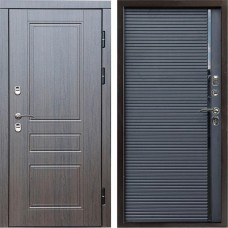 Входная дверь Termo Door Сибирь Термо ПРЕМИУМ Орегон Венге Porte black