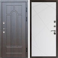 Входная дверь Termo Door Сибирь Термо ПРЕМИУМ Модена Венге Лучи белый