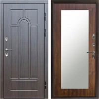 Входная дверь Termo Door Сибирь Термо ПРЕМИУМ Модена Венге Зеркало триумф дуб