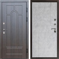 Входная дверь Termo Door Сибирь Термо ПРЕМИУМ Модена Венге Горизонт бетон светлый