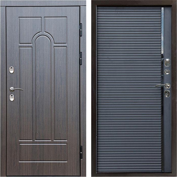 Входная дверь Termo Door Сибирь Термо ПРЕМИУМ Модена Венге Porte black
