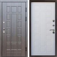 Входная дверь Termo Door Сибирь Термо ПРЕМИУМ Виргиния Венге Престиж Белое дерево