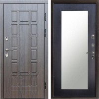 Входная дверь Termo Door Сибирь Термо ПРЕМИУМ Виргиния Венге Зеркало триумф венге