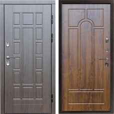 Входная дверь Termo Door Сибирь Термо ПРЕМИУМ Виргиния Венге Арка дуб