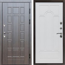 Входная дверь Termo Door Сибирь Термо ПРЕМИУМ Виргиния Венге Арка белое дерево