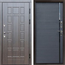 Входная дверь Termo Door Сибирь Термо ПРЕМИУМ Виргиния Венге Porte black