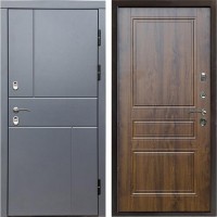 Входная дверь Termo Door Сибирь Термо ПРЕМИУМ Grey Line Классика Дуб