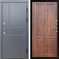 Входная дверь Termo Door Сибирь Термо ПРЕМИУМ Grey Line Стандарт орех