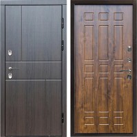 Входная дверь Termo Door Сибирь Термо ПРЕМИУМ Вертикаль Венге Спарта дуб