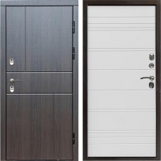 Входная дверь Termo Door Сибирь Термо ПРЕМИУМ Вертикаль Венге White Line