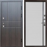 Входная дверь Termo Door Сибирь Термо ПРЕМИУМ Вертикаль Венге Porte white