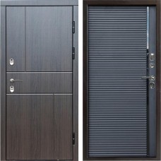 Входная дверь Termo Door Сибирь Термо ПРЕМИУМ Вертикаль Венге Porte black