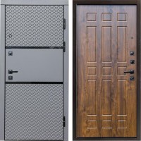 Входная дверь Termo Door Fusion Black Спарта дуб