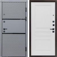 Входная дверь Termo Door Fusion Black Классика Лиственница