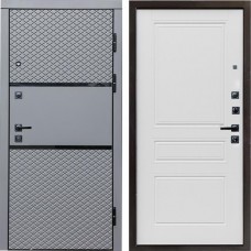 Входная дверь Termo Door Fusion Black Классика Лиственница