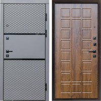 Входная дверь Termo Door Fusion Black Престиж дуб