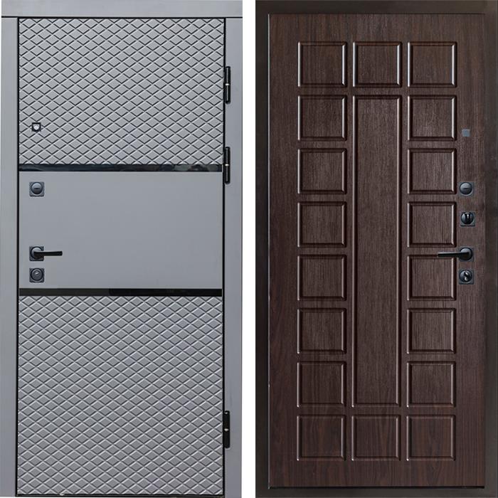 Входная дверь Termo Door Fusion Black Престиж Венге