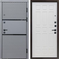 Входная дверь Termo Door Fusion Black Спарта лиственница
