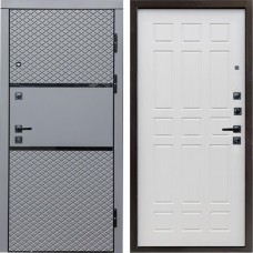 Входная дверь Termo Door Fusion Black Спарта лиственница