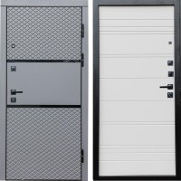 Входная дверь Termo Door Fusion Black White Line