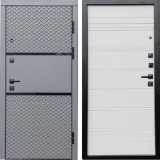Входная дверь Termo Door Fusion Black White Line