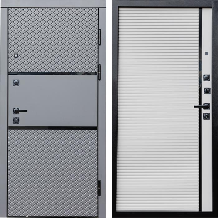 Входная дверь Termo Door Fusion Black Porte white