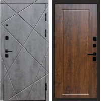 Termo Door Лучи бетон Гранд Дуб