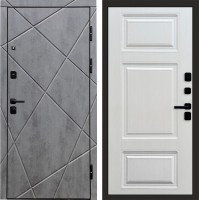 Дверь Termo Door Лучи бетон Лион Лиственница