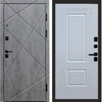 Termo Door Лучи бетон Мадрид Белый софт