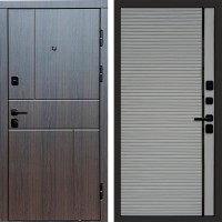 Входная дверь Вертикаль венге Porte Grey софт