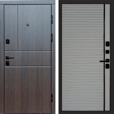 Входная дверь Вертикаль венге Porte Grey софт