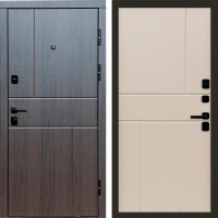 Дверь Termo Door Вертикаль венге Горизонт Слоновая кость