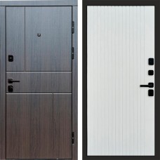 Дверь Termo Door Вертикаль венге Flat Белый софт