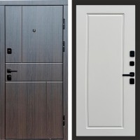 Входная дверь Termo Door Вертикаль венге Гранд Слоновая кость