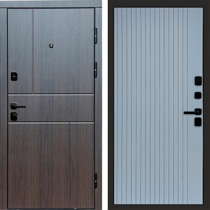 Termo Door Вертикаль венге Flat Grey Софт