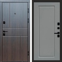 Входная дверь Вертикаль венге Гранд Grey софт