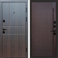 Входная дверь Вертикаль венге Porte Шоколад