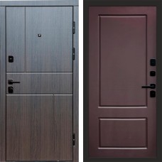Дверь входная Termo Door Вертикаль венге Марсель Шоколад