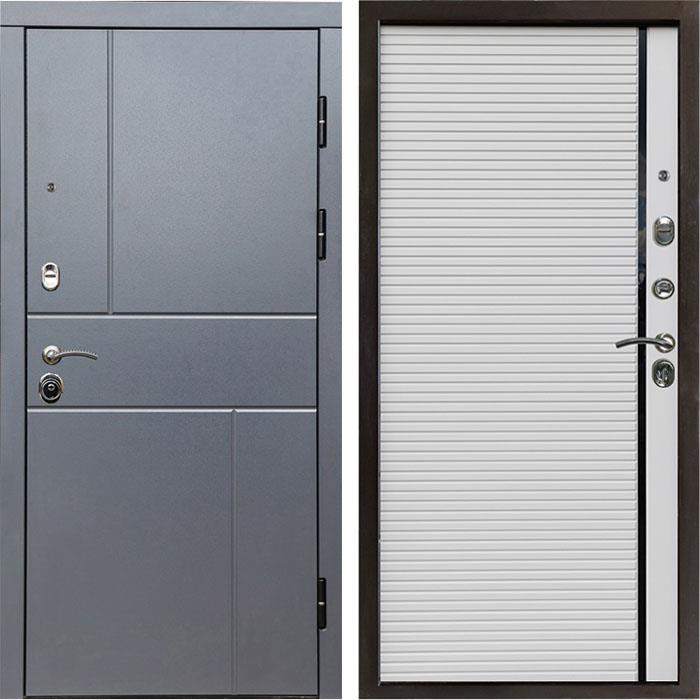 Входная дверь Вертикаль Grey Porte Grey софт