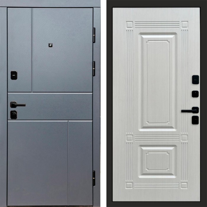 Termo Door Вертикаль Grey Мадрид Лиственница